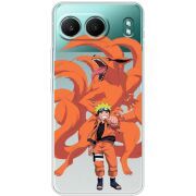 Прозорий чохол BoxFace OnePlus Nord 4 Naruto and Kurama
