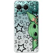 Прозорий чохол BoxFace OnePlus Nord 4 Baby Yoda