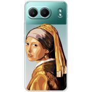 Прозорий чохол BoxFace OnePlus Nord 4 Девушка с жемчужной серёжкой