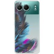 Прозорий чохол BoxFace OnePlus Nord 4 Feathers