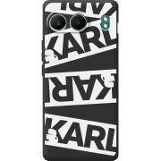 Чорний чохол BoxFace OnePlus Nord 4 White Karl