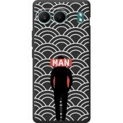 Чорний чохол BoxFace OnePlus Nord 4 Man Pattern