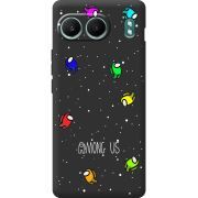 Чорний чохол BoxFace OnePlus Nord 4 Among Us Invisible