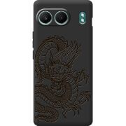 Чорний чохол BoxFace OnePlus Nord 4 Chinese Dragon