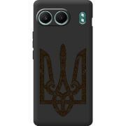 Чорний чохол BoxFace OnePlus Nord 4 Ukrainian Trident