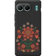 Чорний чохол BoxFace OnePlus Nord 4 Ukrainian Ornament