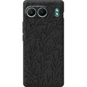 Чорний чохол BoxFace OnePlus Nord 4 Leaves