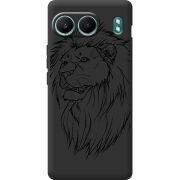 Чорний чохол BoxFace OnePlus Nord 4 Lion