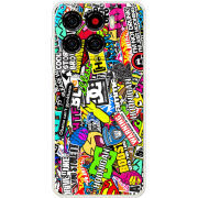 Чохол BoxFace ZTE Blade A56 Multicolored Inscriptions