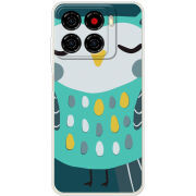 Чохол BoxFace ZTE Blade A56 Green Owl