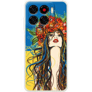 Чохол BoxFace ZTE Blade A56 Ukraine Girl