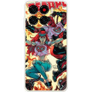Чохол BoxFace ZTE Blade A56 Deadpool and Mary Jane
