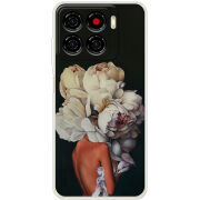 Чохол BoxFace ZTE Blade A56 Exquisite White Flowers