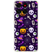 Чохол BoxFace ZTE Blade A56 Halloween Purple Mood