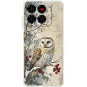 Чохол BoxFace ZTE Blade A56 Christmas Owl