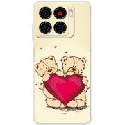 Чохол BoxFace ZTE Blade A56 Teddy Bear Love
