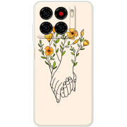Чохол BoxFace ZTE Blade A56 Flower Hands