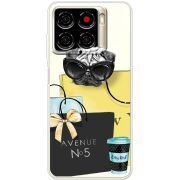 Прозорий чохол BoxFace ZTE Blade A56 Fashion Pug