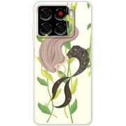 Прозорий чохол BoxFace ZTE Blade A56 Cute Mermaid