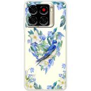 Прозорий чохол BoxFace ZTE Blade A56 Spring Bird