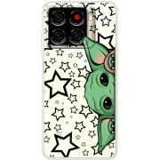 Прозорий чохол BoxFace ZTE Blade A56 Baby Yoda