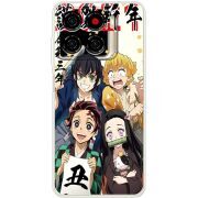 Прозорий чохол BoxFace ZTE Blade A56 Незуко та друзі