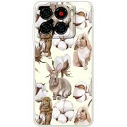 Прозорий чохол BoxFace ZTE Blade A56 Cotton and Rabbits