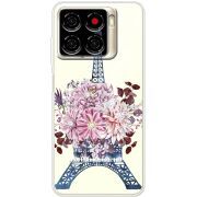 Чохол зі стразами ZTE Blade A56 Eiffel Tower