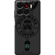 Чорний чохол BoxFace ZTE Blade A56 Dark Coffee