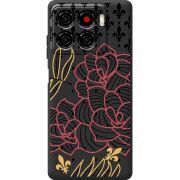 Чорний чохол BoxFace ZTE Blade A56 FranceFlowers