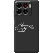 Чорний чохол BoxFace ZTE Blade A56 Pew Pew