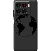 Чорний чохол BoxFace ZTE Blade A56 Earth