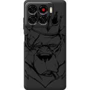 Чорний чохол BoxFace ZTE Blade A56 Bear King