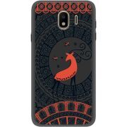 Черный чехол Uprint Samsung J400 Galaxy J4 2018 Ornament