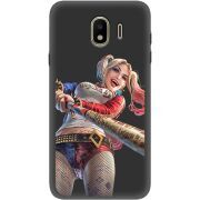Черный чехол Uprint Samsung J400 Galaxy J4 2018 Happy Harley Quinn