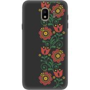 Черный чехол Uprint Samsung J400 Galaxy J4 2018 Ethno