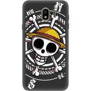 Черный чехол Uprint Samsung J400 Galaxy J4 2018 One Piece Компас