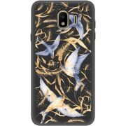 Черный чехол Uprint Samsung J400 Galaxy J4 2018 Ластівки