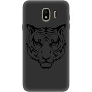 Черный чехол Uprint Samsung J400 Galaxy J4 2018 Tiger