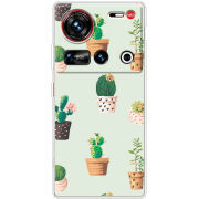 Чохол BoxFace Nubia Z70 Ultra L-green Cacti