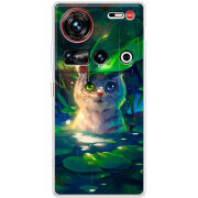Чохол BoxFace Nubia Z70 Ultra White Tiger Cub