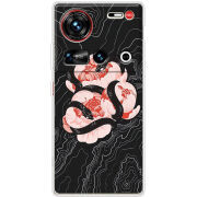Чохол BoxFace Nubia Z70 Ultra Snake Rose