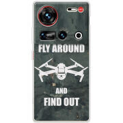 Чохол BoxFace Nubia Z70 Ultra Дрон Fly Around