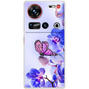 Чохол BoxFace Nubia Z70 Ultra Orchids and Butterflies