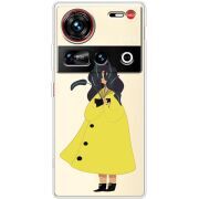 Прозорий чохол BoxFace Nubia Z70 Ultra Just a Girl