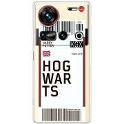 Прозорий чохол BoxFace Nubia Z70 Ultra Ticket Hogwarts