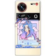 Прозорий чохол BoxFace Nubia Z70 Ultra The Sakuras Will Cry For You