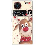 Прозорий чохол BoxFace Nubia Z70 Ultra Winter Deer