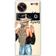 Прозорий чохол BoxFace Nubia Z70 Ultra Follow Your Dreams