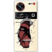 Прозорий чохол BoxFace Nubia Z70 Ultra Нападение Титана